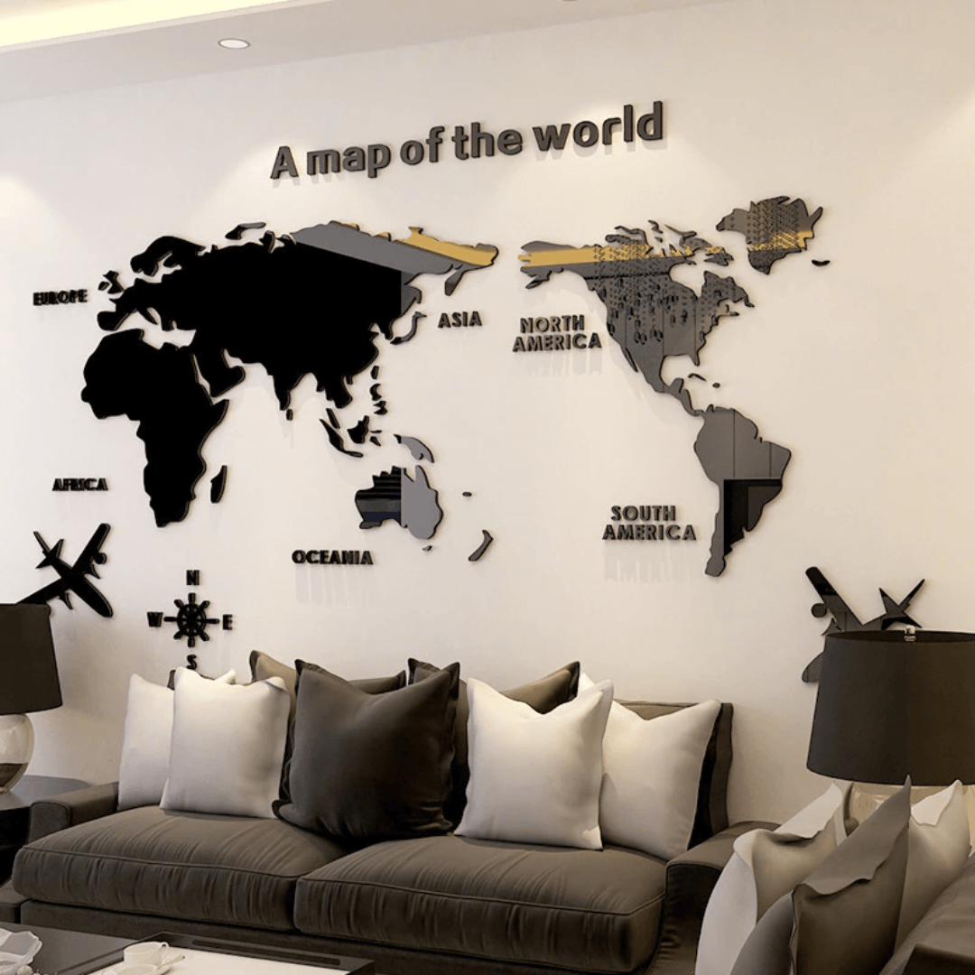 3D World Map