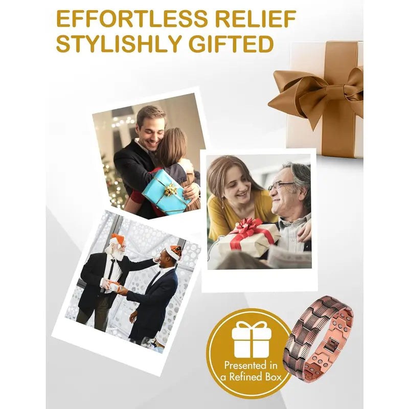 Copper magnetic bracelet——Relieve fatigue and promote blood circulation