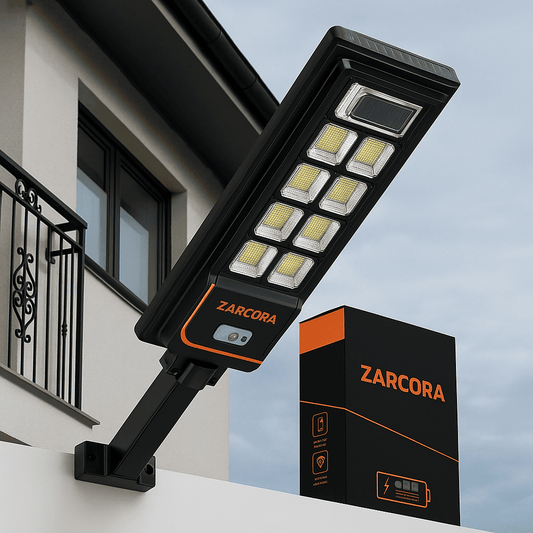 Lampe LED Solaire pour Fermes, Jardins, Commerces et Rues – Murale ou sur Poteau