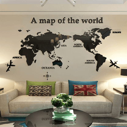 3D World Map