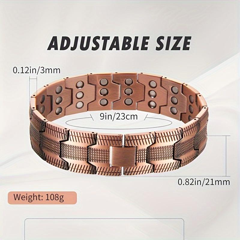 Copper magnetic bracelet——Relieve fatigue and promote blood circulation